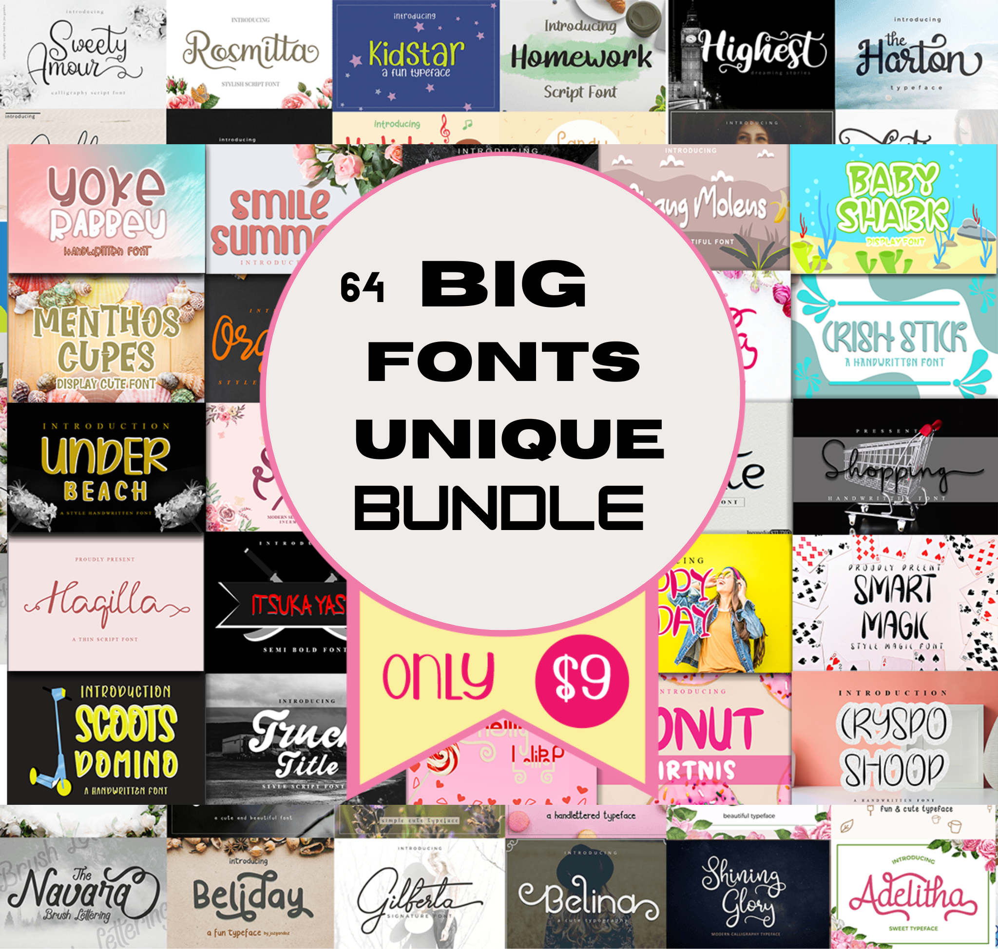 Unique Font Bundle