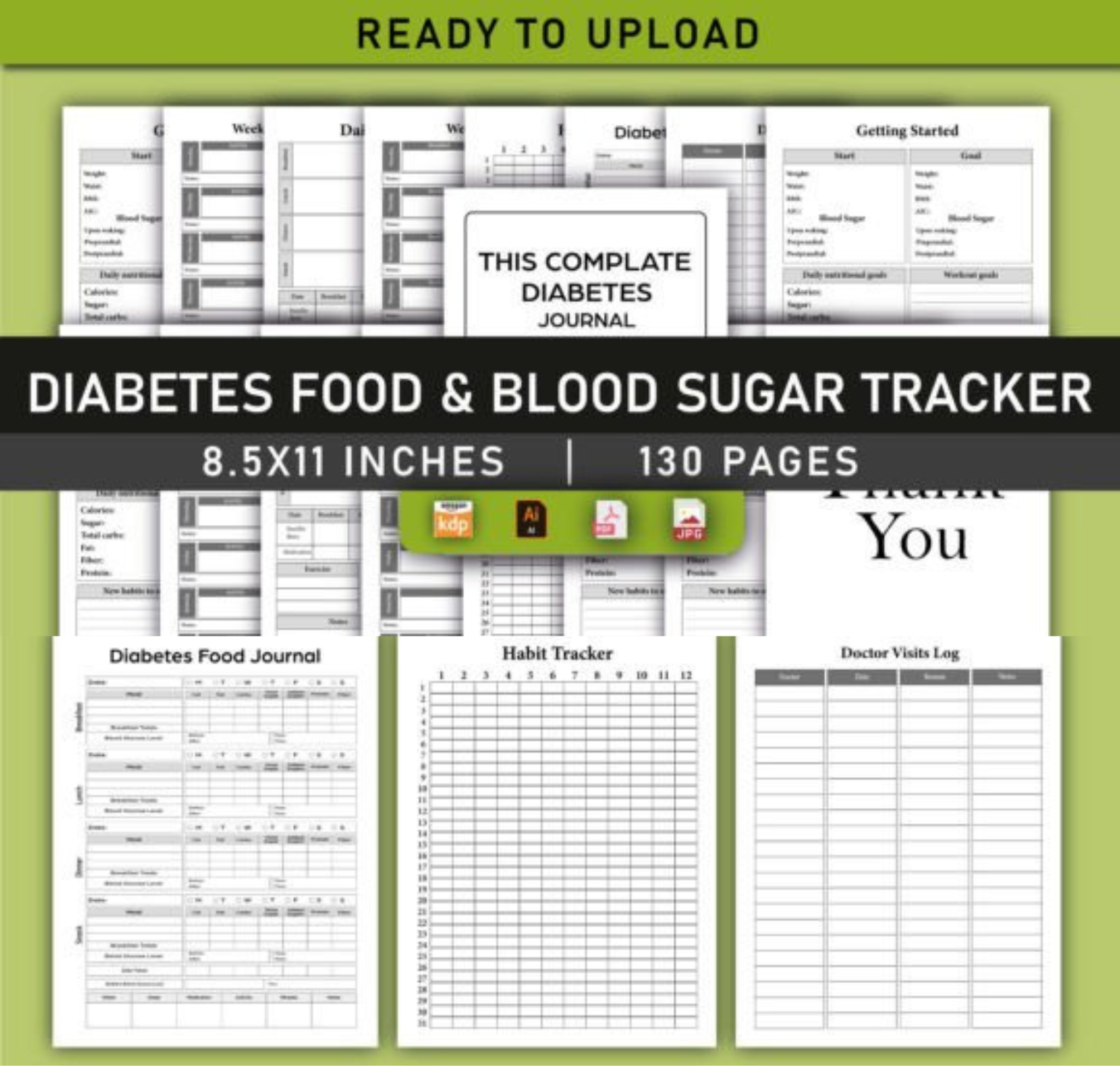 Diabetes Food & Blood Sugar Tracker