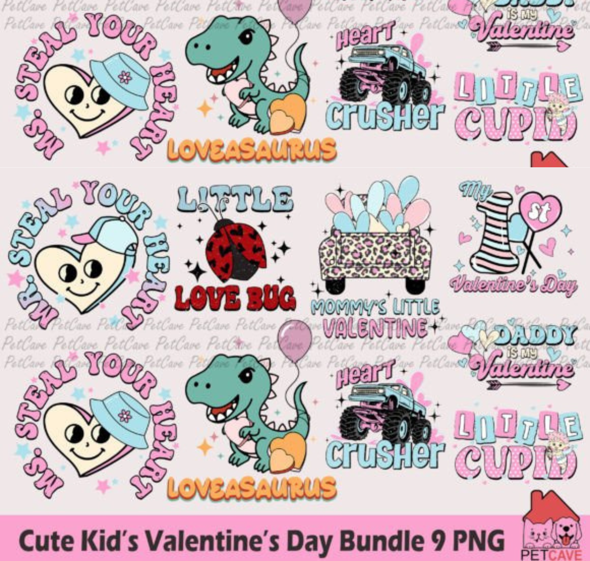 Cute Kids Valentine's Day Bundle