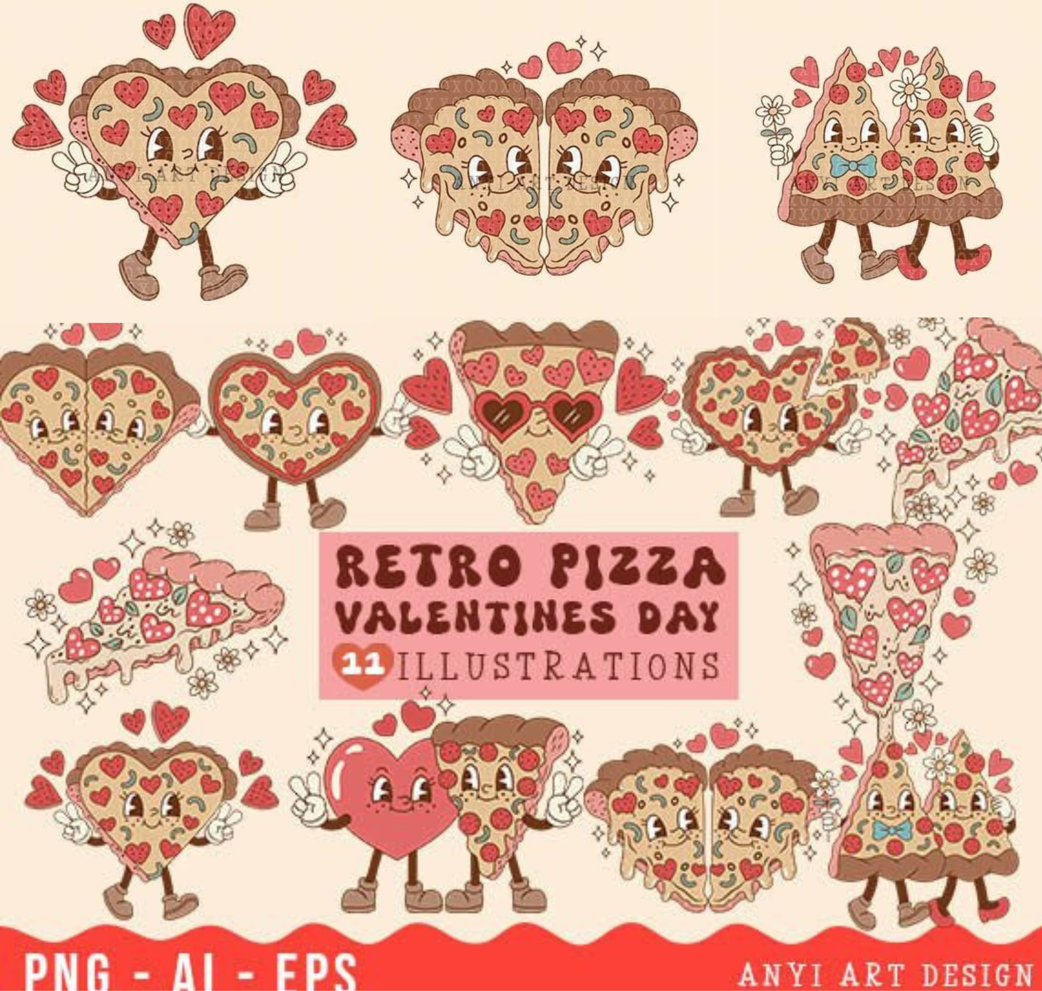 Pizza San Valentine Day Bundle