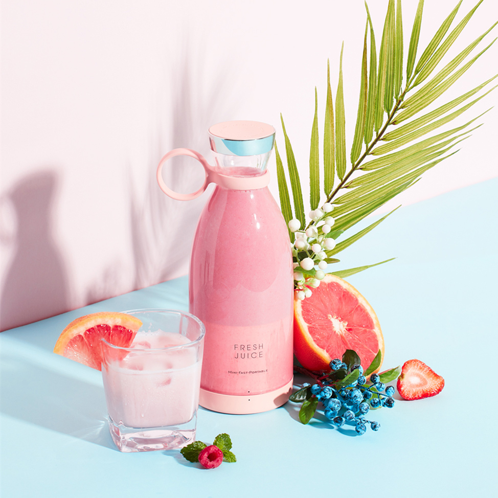 350ML Electric Juicer Blender Mixer USB Rechargeable Ma…