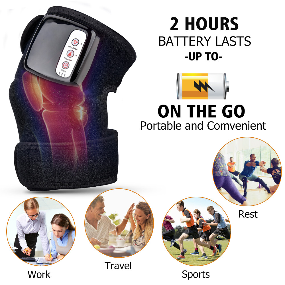 Electric Infrared Heating Knee Massager Wrap Elbow Joint